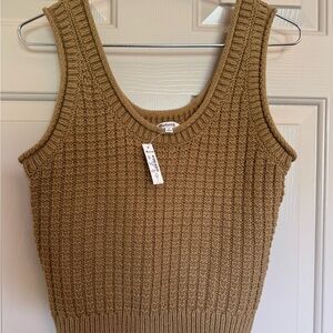 Madewell Textured Stitch Sweater Tank